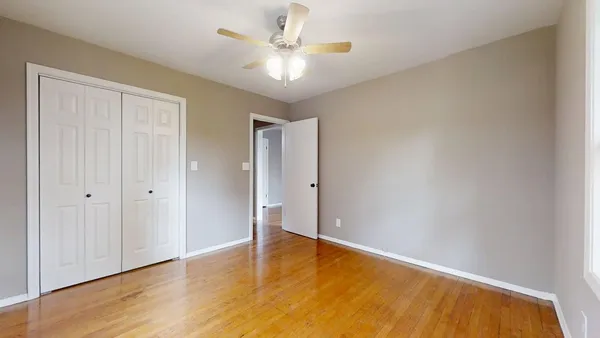 wooden floor in an empty room