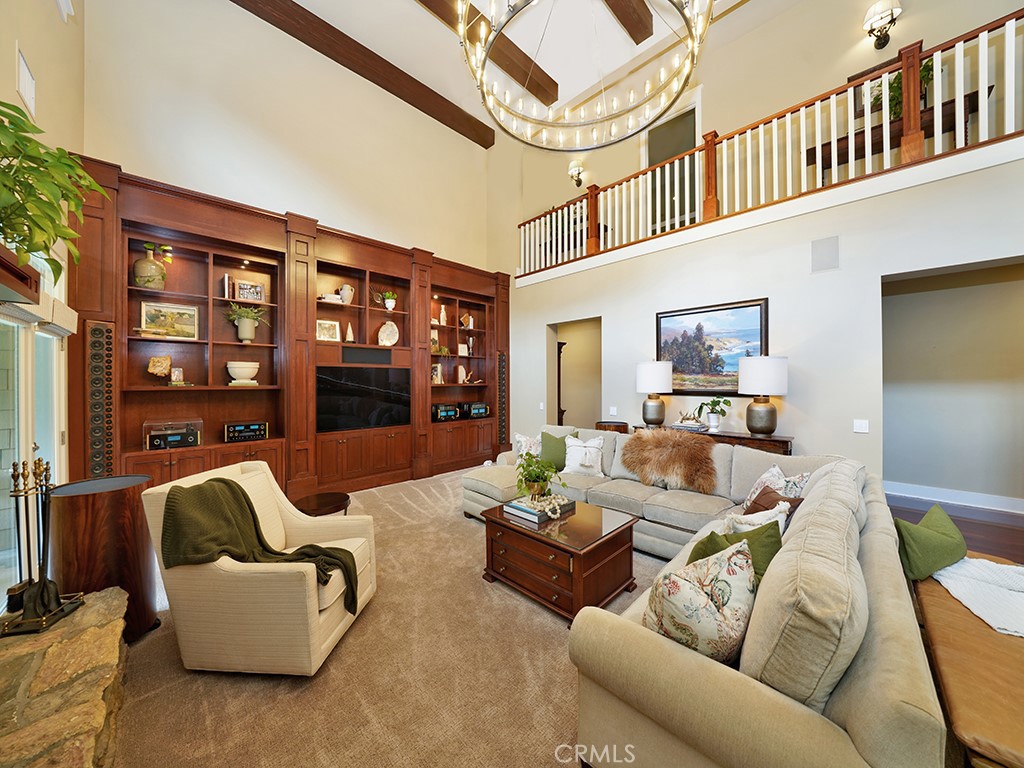 28291 Williams Canyon Road Silverado, CA 92676 - Photo 14 of 74 a living room with furniture or couch and a flat screen tv