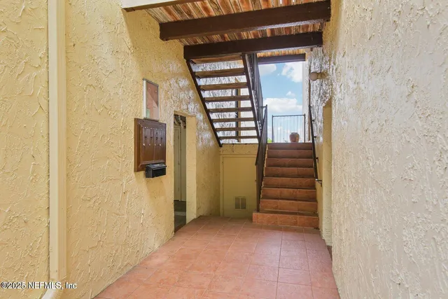 a view of front door