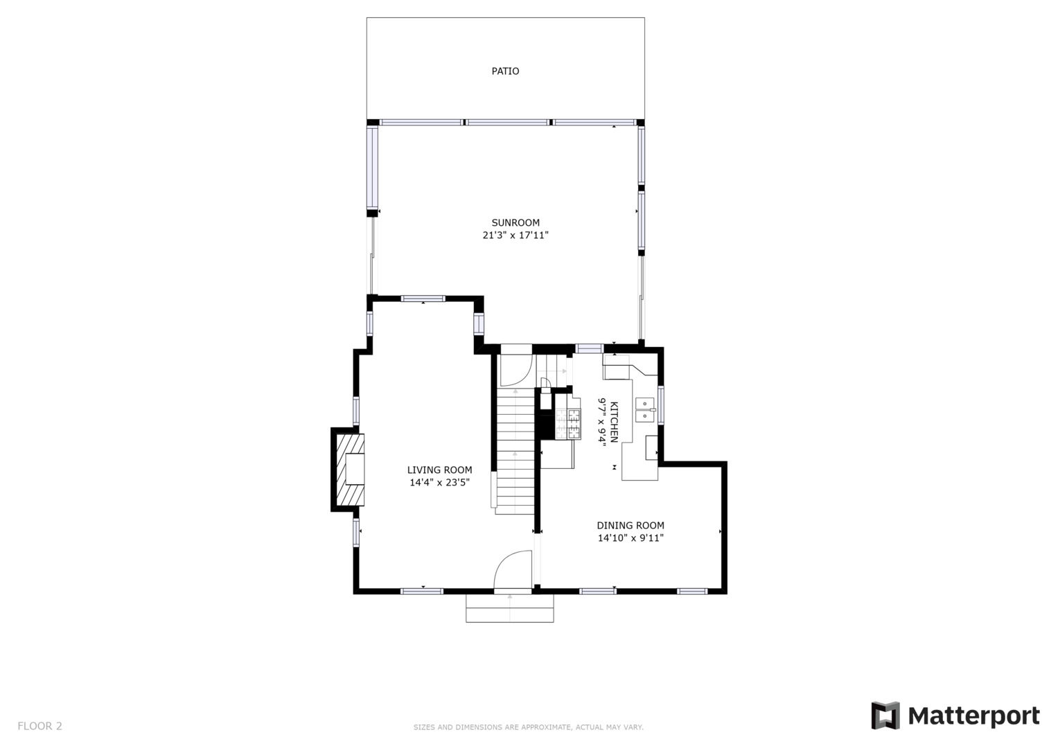 306 North Elmhurst Road Prospect Heights, IL 60070 - Photo 24 of 26 a picture of floor plan