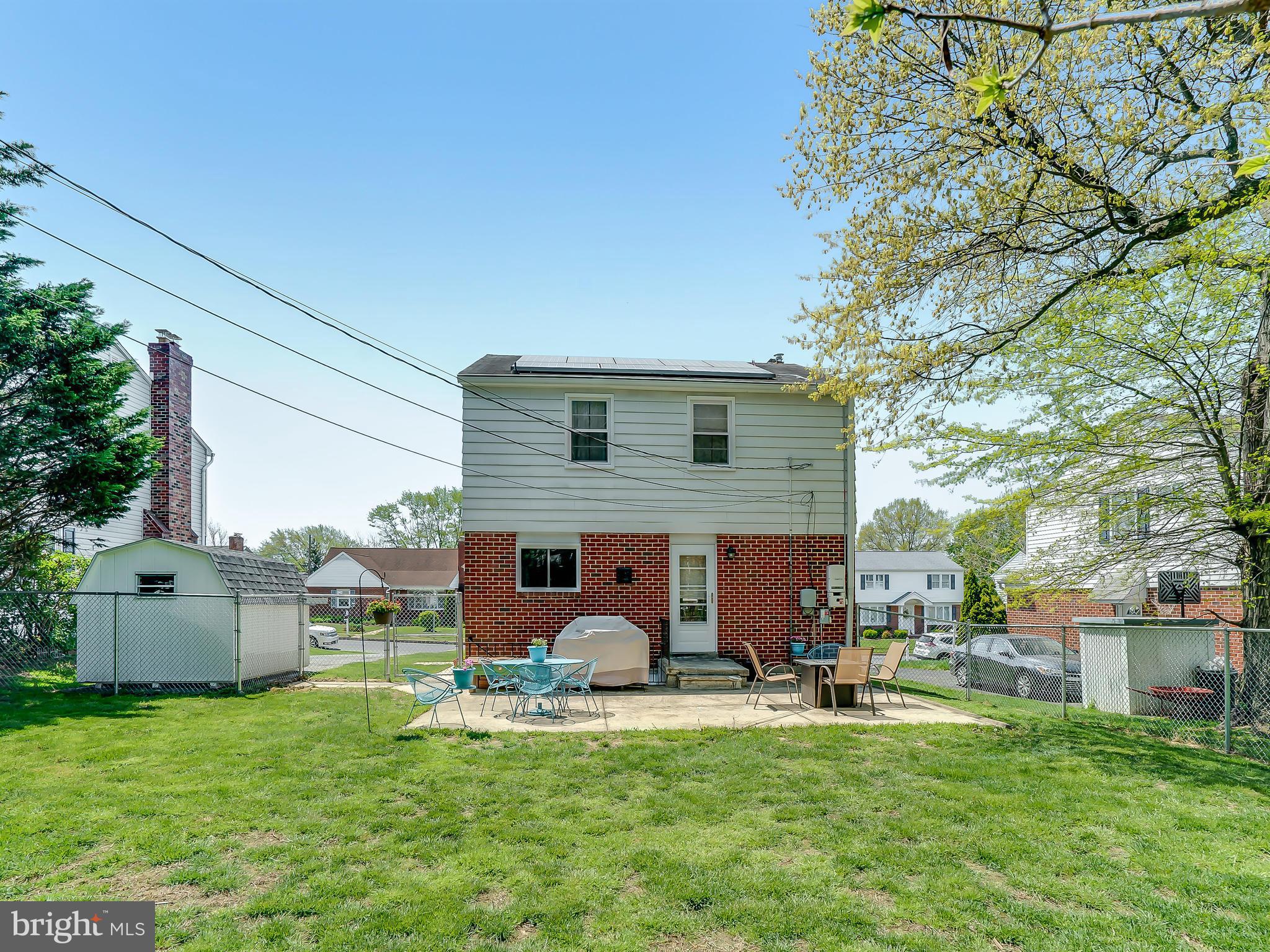 2806 Willoughby Road Baltimore, MD 21234 - Photo 25 of 30 Fenced-in Rear Yard with Patio