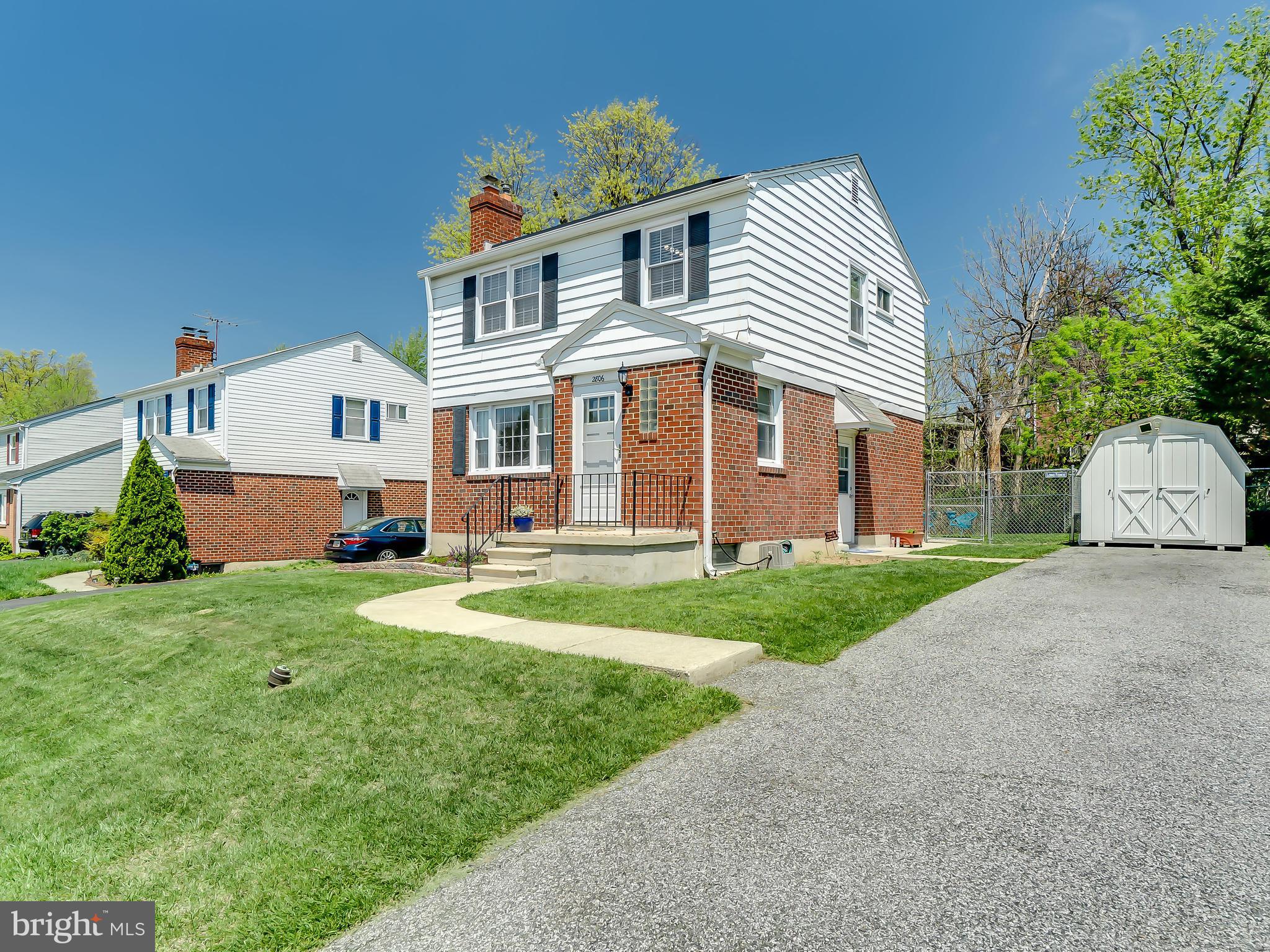 2806 Willoughby Road Baltimore, MD 21234 - Photo 5 of 30 Look at that long driveway with a shed.