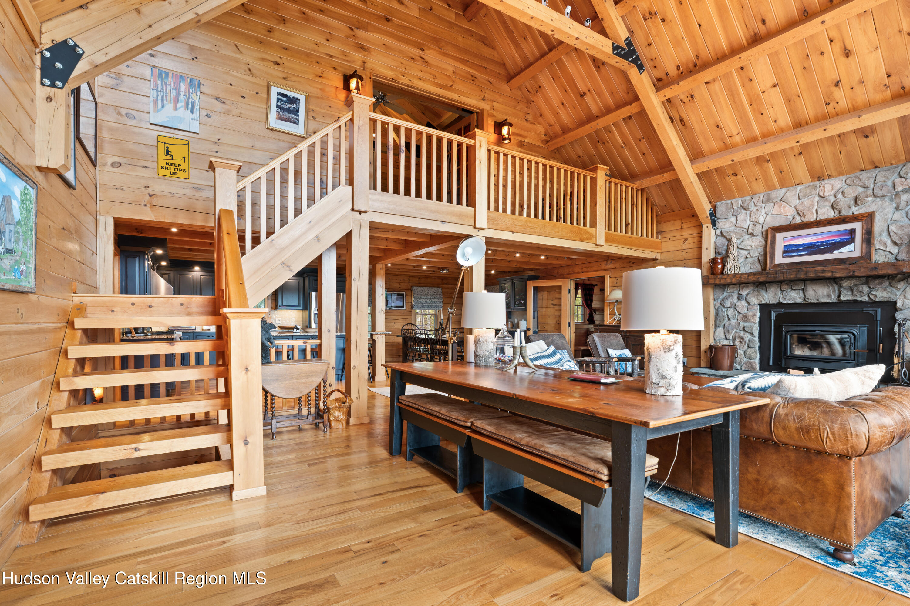 37 The Loop Windham, NY 12496 - Photo 21 of 45 Living Room+Staircase