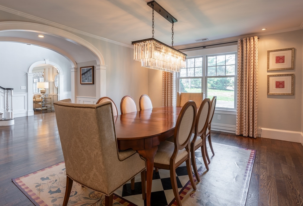 37 Forster Road Manchester, MA 01944 - Photo 14 of 42 a view of a dining room with furniture window and wooden floor