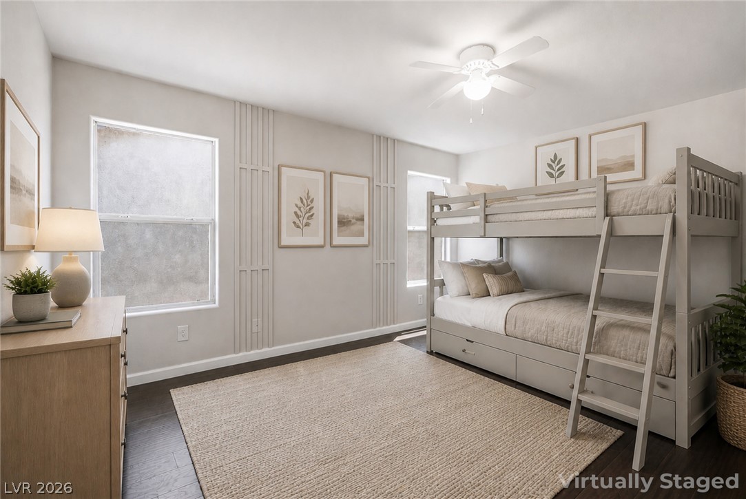 80 Lockheed Avenue Las Vegas, NV 89183 - Photo 8 of 40 Bed 3 upstairs - Virtually Staged