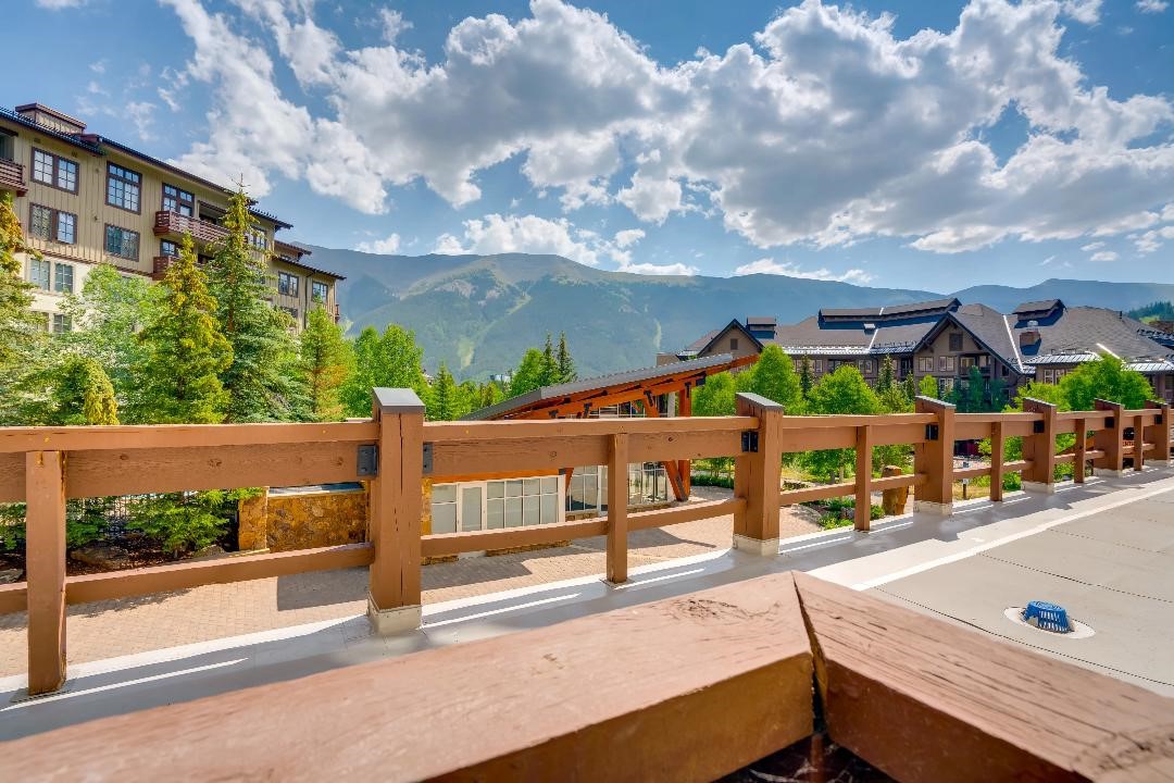 910 Copper Road, Unit 212 Frisco, CO 80443 - Photo 8 of 27 Balcony view to the Ten Mile Range!