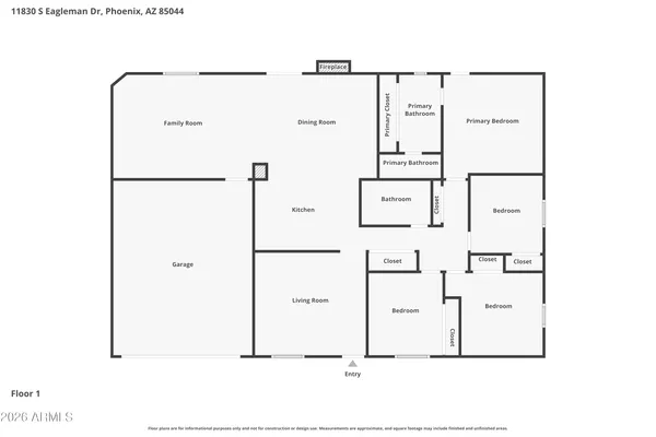 $579,900 | 11830 South Eagleman Drive, Phoenix, AZ 85044