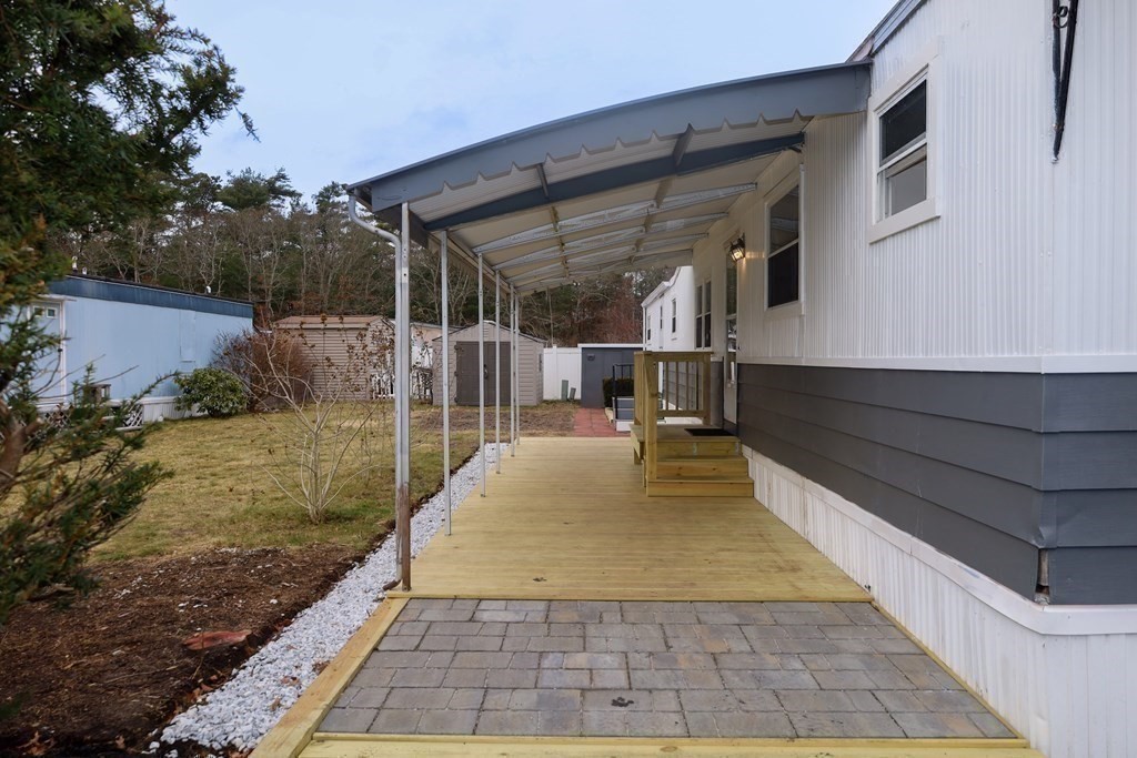 26 Claudia Street Wareham, MA 02538 - Photo 13 of 17 a view of backyard of the house