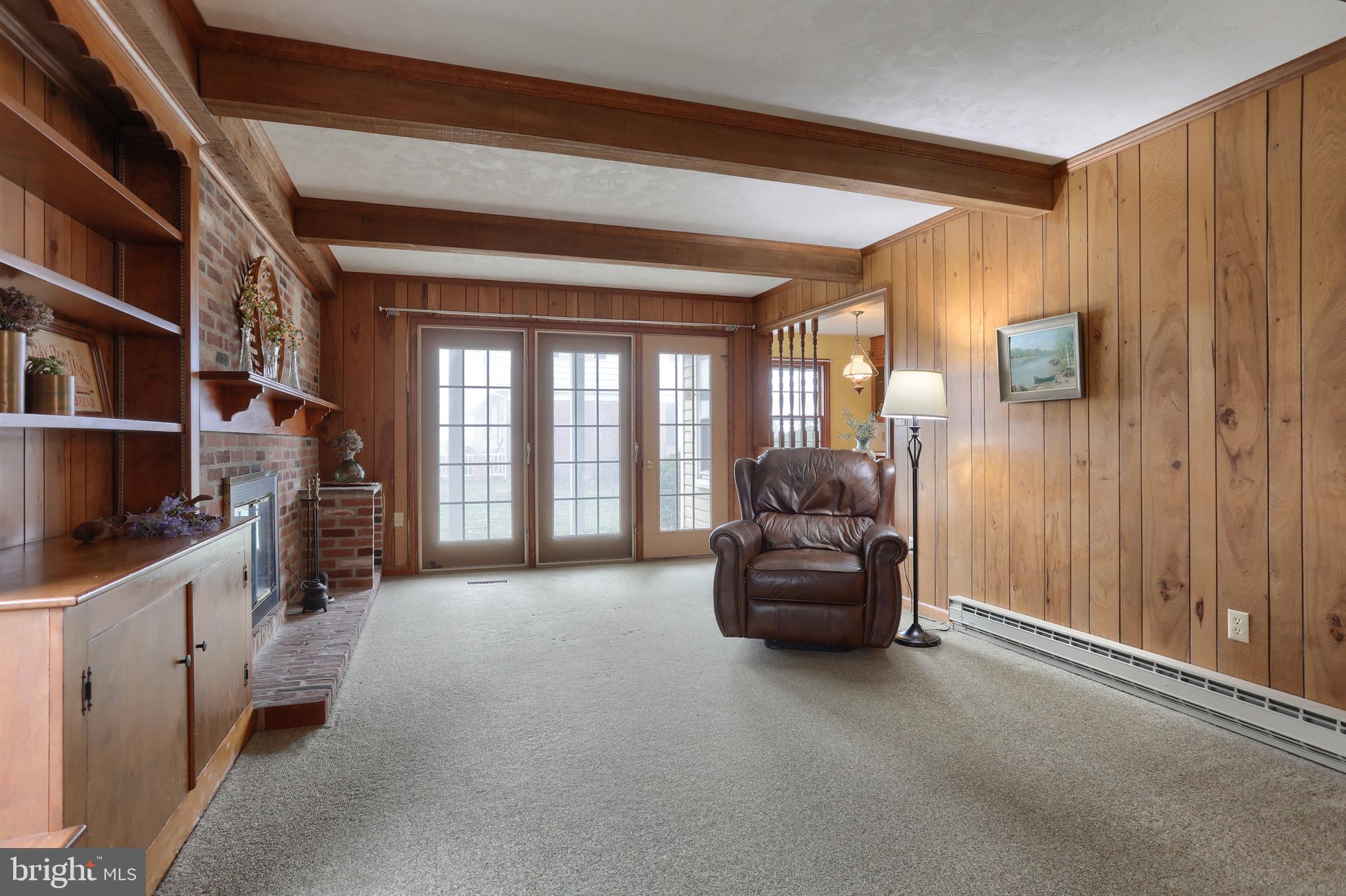 17 Becker Drive Lititz, PA 17543 - Photo 21 of 50 stained wood beams, access to side patio