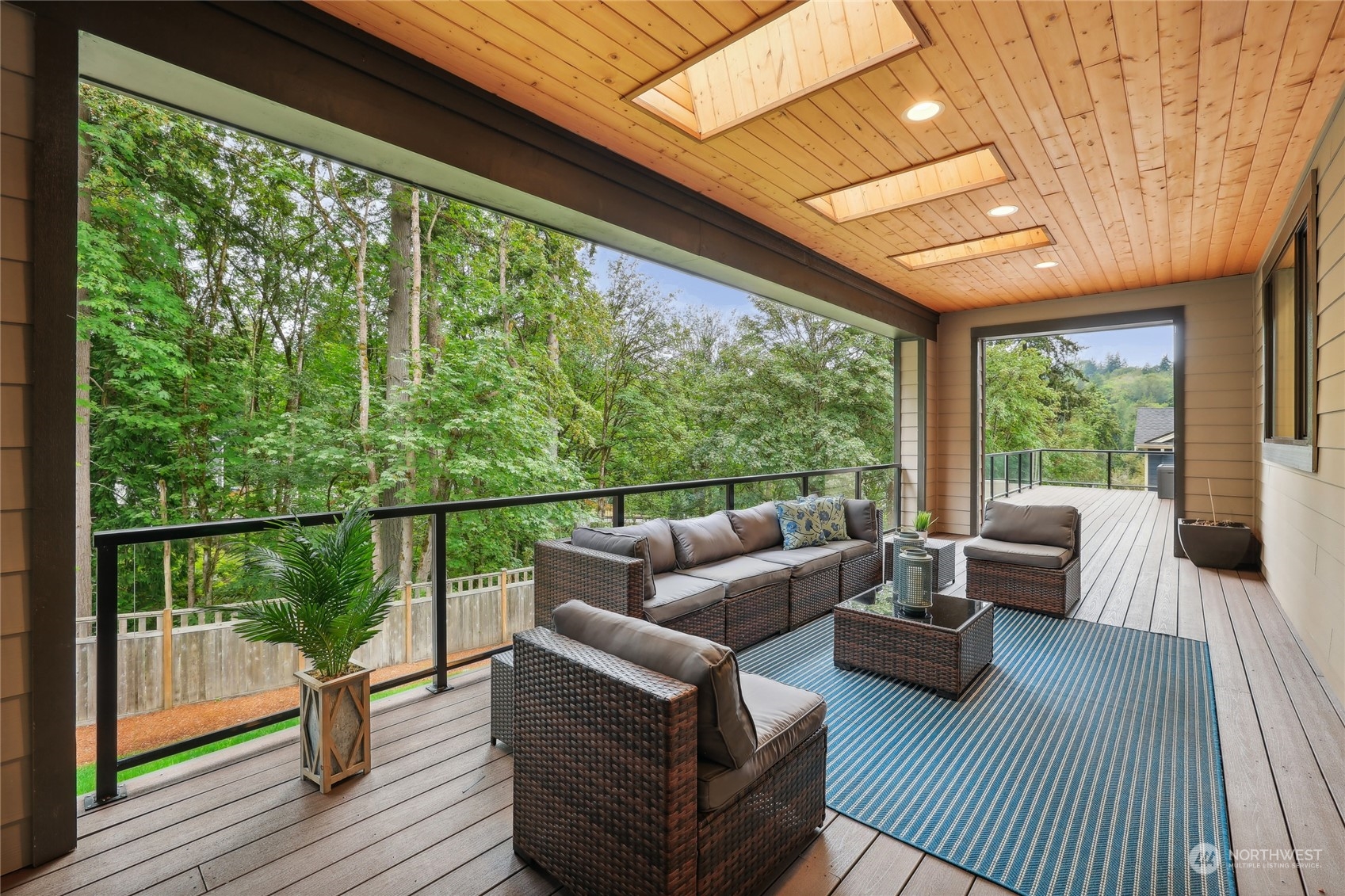 9933 Northeast 162nd Street Bothell, WA 98011 - Photo 35 of 40 a view of a couches in the balcony