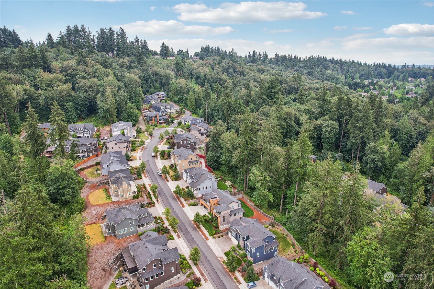 9933 Northeast 162nd Street Bothell, WA 98011 - Photo 40 of 40 an aerial view of multiple house