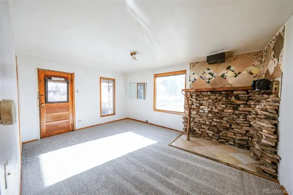 wooden floor in an empty room