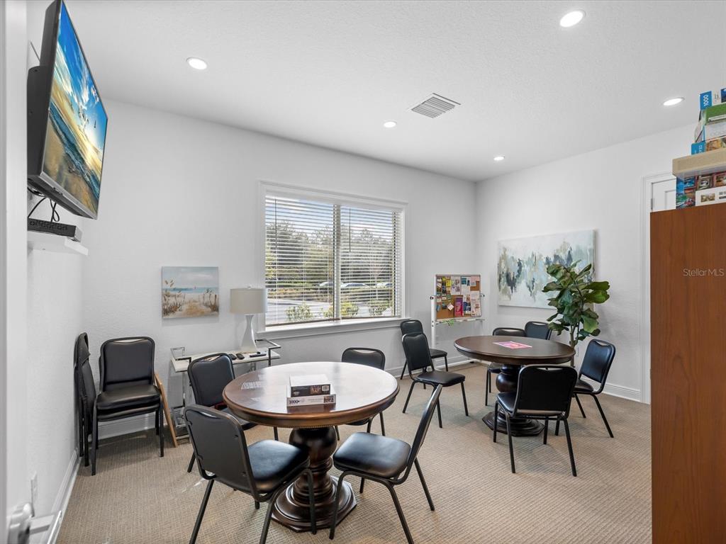 5219 Cappleman Loop Brooksville, FL 34601 - Photo 50 of 60 a view of a dining room with furniture window and outside view