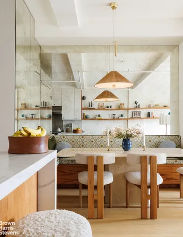 a view of outdoor space with seating