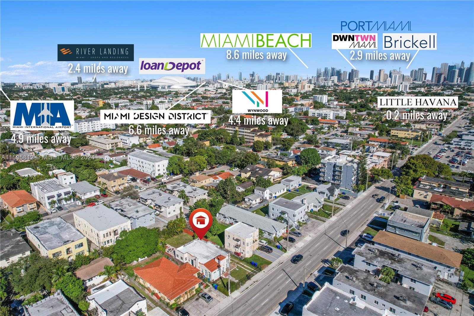 2043 Southwest 7th Street Miami, FL 33135 - Photo 2 of 37 a city view