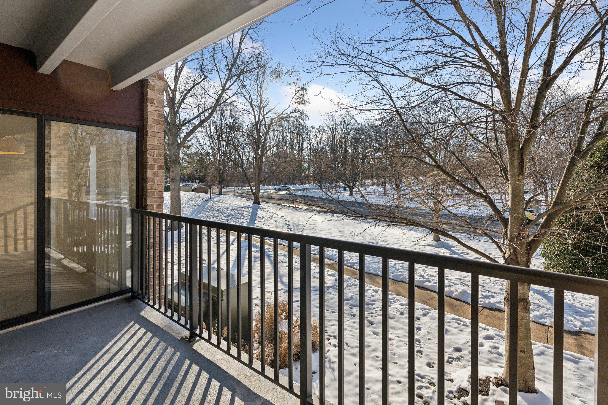 3031 Borge Street, Unit 211 Oakton, VA 22124 - Photo 16 of 35 Provate Balcony