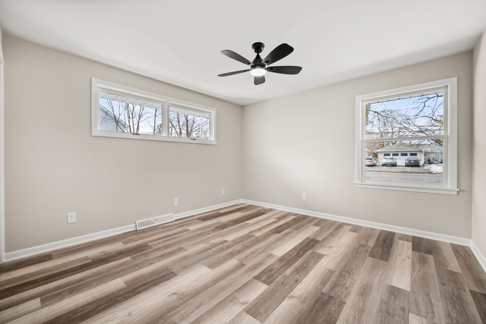 804 Normal Road DeKalb, IL 60115 - Photo 16 of 27 a view of empty room with wooden floor