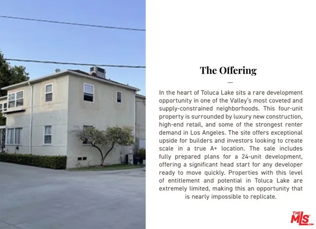 a view of a wooden building