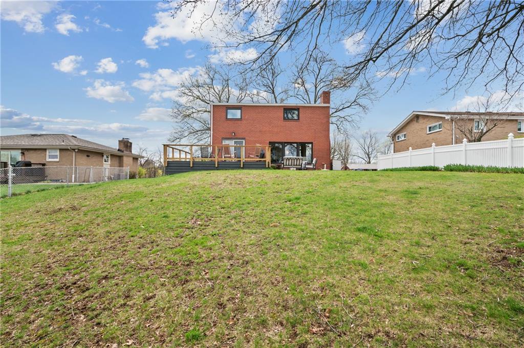 419 Amherst Avenue Coraopolis, PA 15108 - Photo 27 of 29 a house view with swimming pool in front of it
