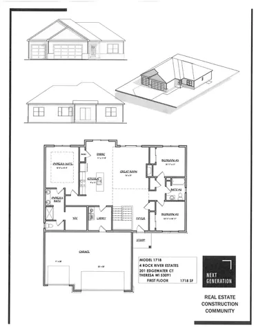 $439,900 | 201 Edgewater Court, Theresa, WI 53091