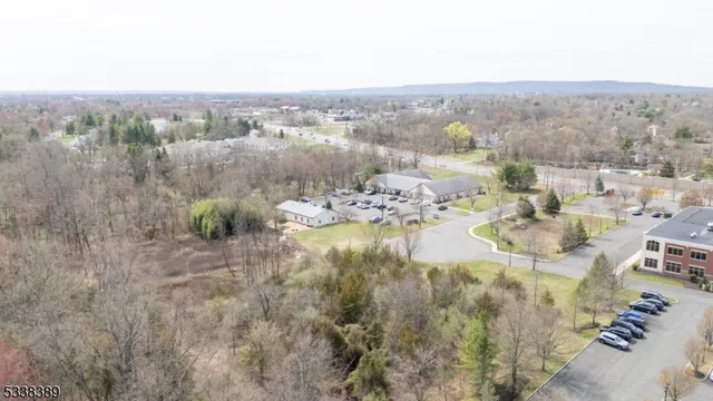 a view of a lake with mountains in the background