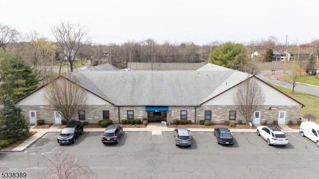 a view of a city from a balcony