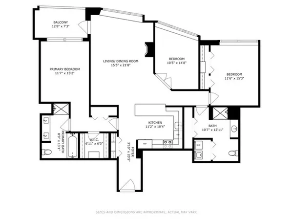 a picture of a floor plan