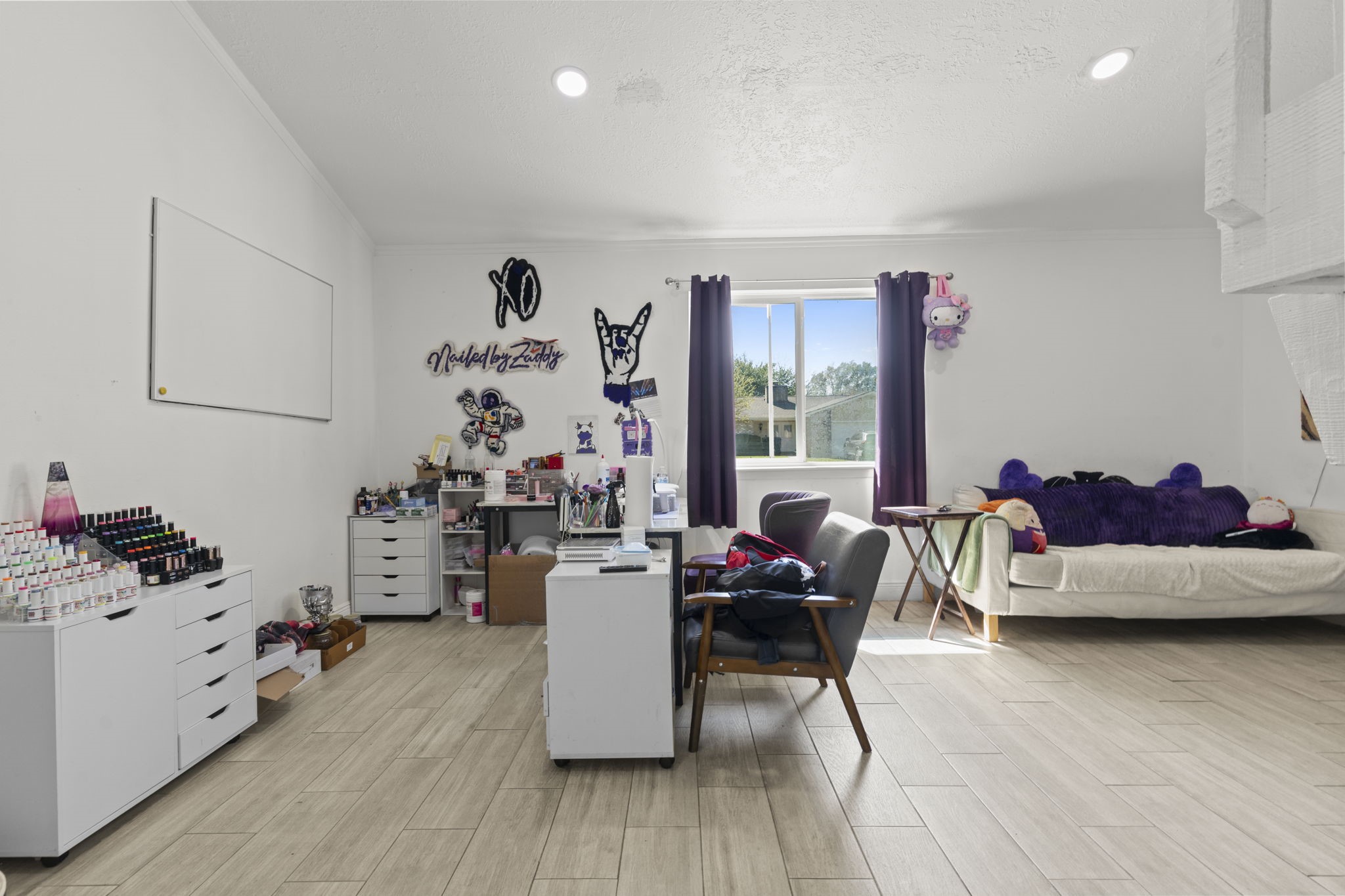 8506 Rivercross Road Houston, TX 77064 - Photo 8 of 32 a living room with furniture and wooden floor