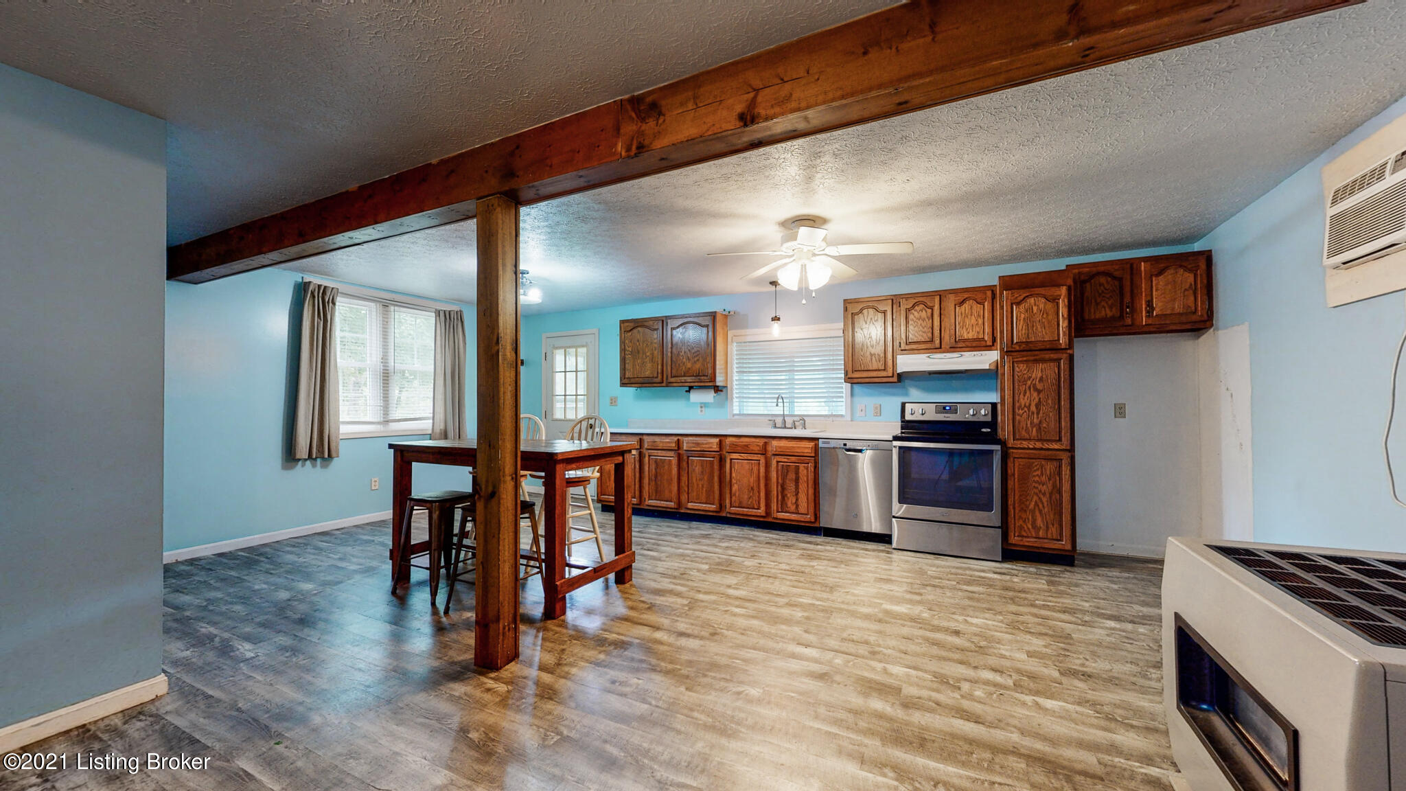 3850 Highgrove Road Coxs Creek, KY 40013 - Photo 7 of 32 The kitchen is pretty spacious and also has laminated flooring.