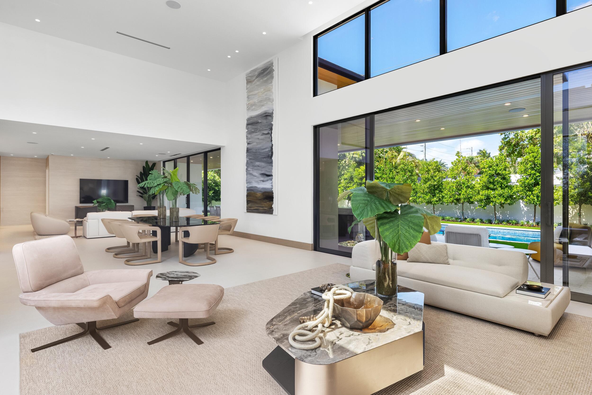 1351 Cocoanut Road Boca Raton, FL 33432 - Photo 31 of 101 a living room with furniture and a large window