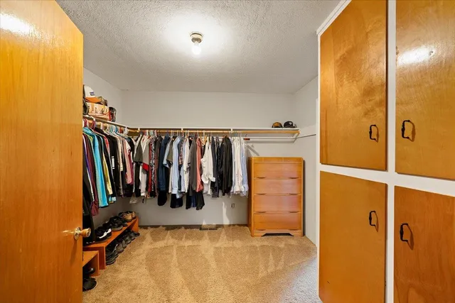 a view of a patio with couches and potted plants