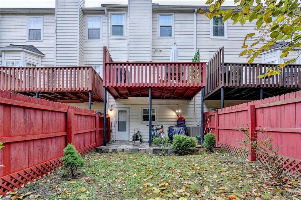 2066 Pinnacle Pointe Drive Norcross, GA 30071 - Photo 54 of 56 a view of a porch with a bench