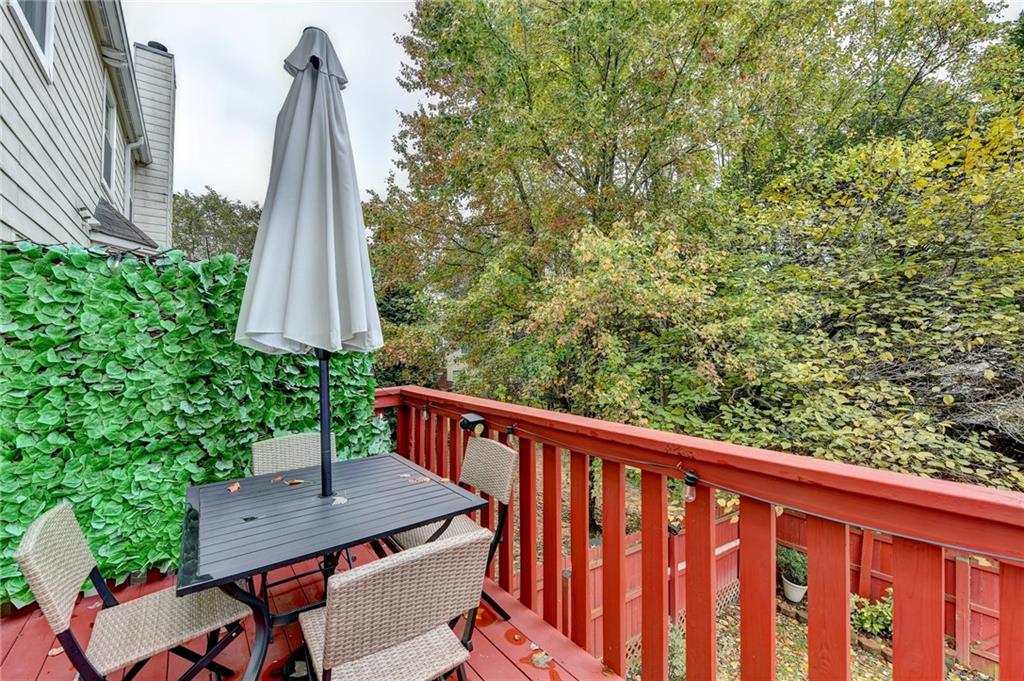 2066 Pinnacle Pointe Drive Norcross, GA 30071 - Photo 56 of 56 a view of a two chairs with table in the balcony