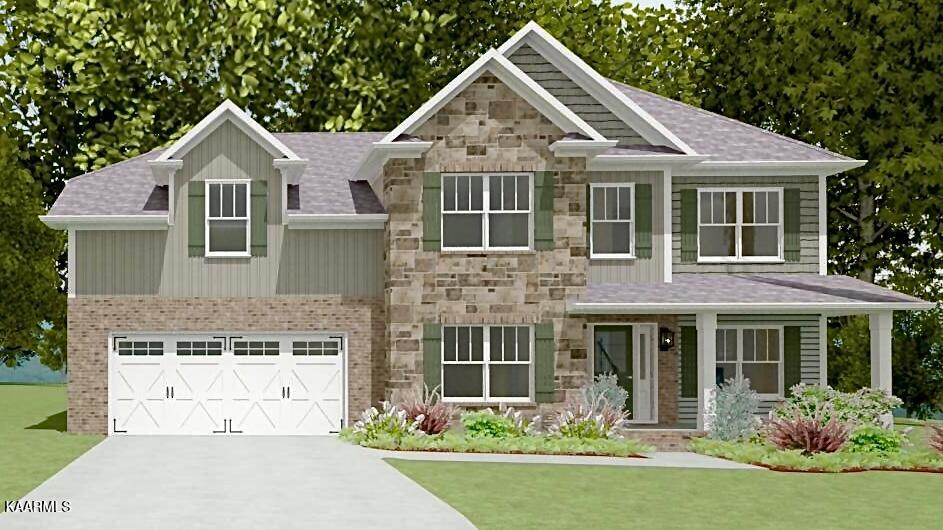 110 Juniperberry Road, Unit LOT 613 Oak Ridge, TN 37830 - Photo 1 of 21 Greendale-Craftsman-Front-Entry