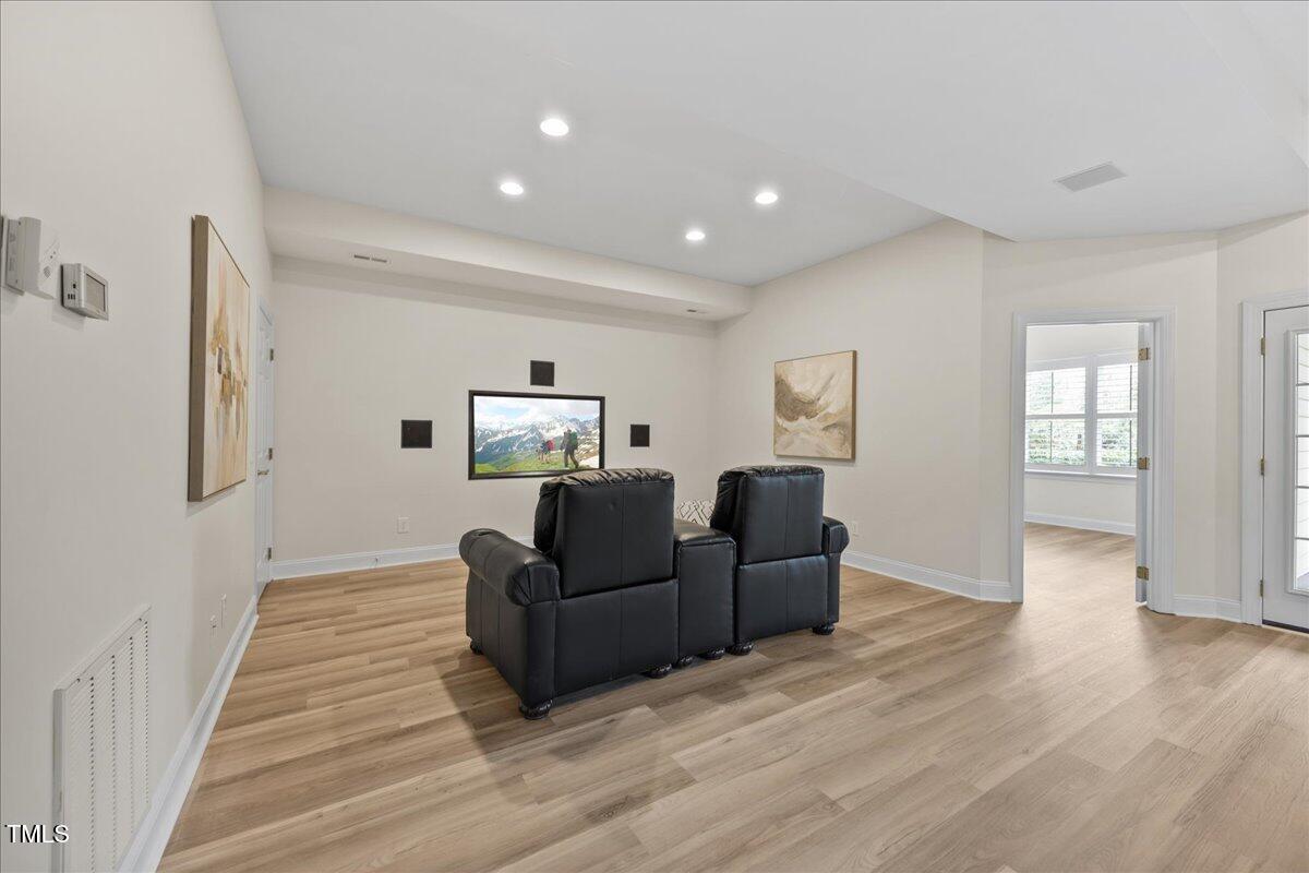 5300 Mandrake Court Raleigh, NC 27613 - Photo 31 of 50 Basment media space