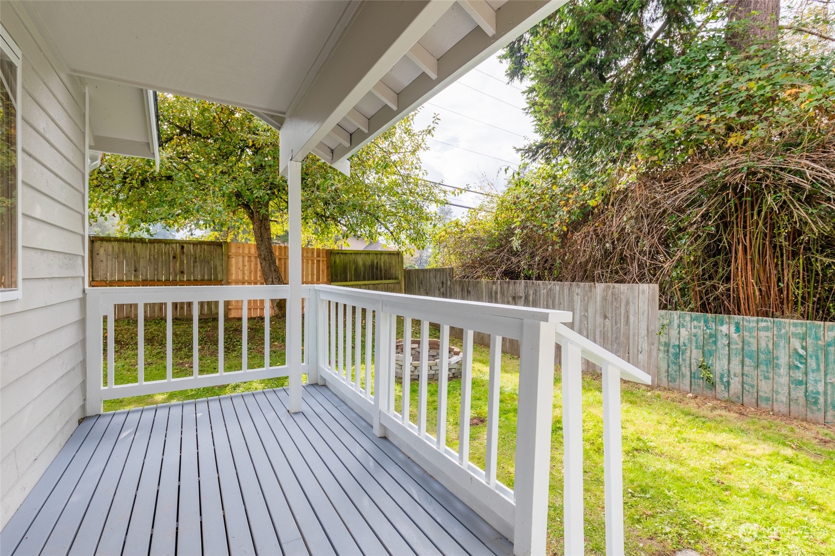 2409 180th Street Southeast Bothell, WA 98012 - Photo 5 of 40 a view of balcony with small garden