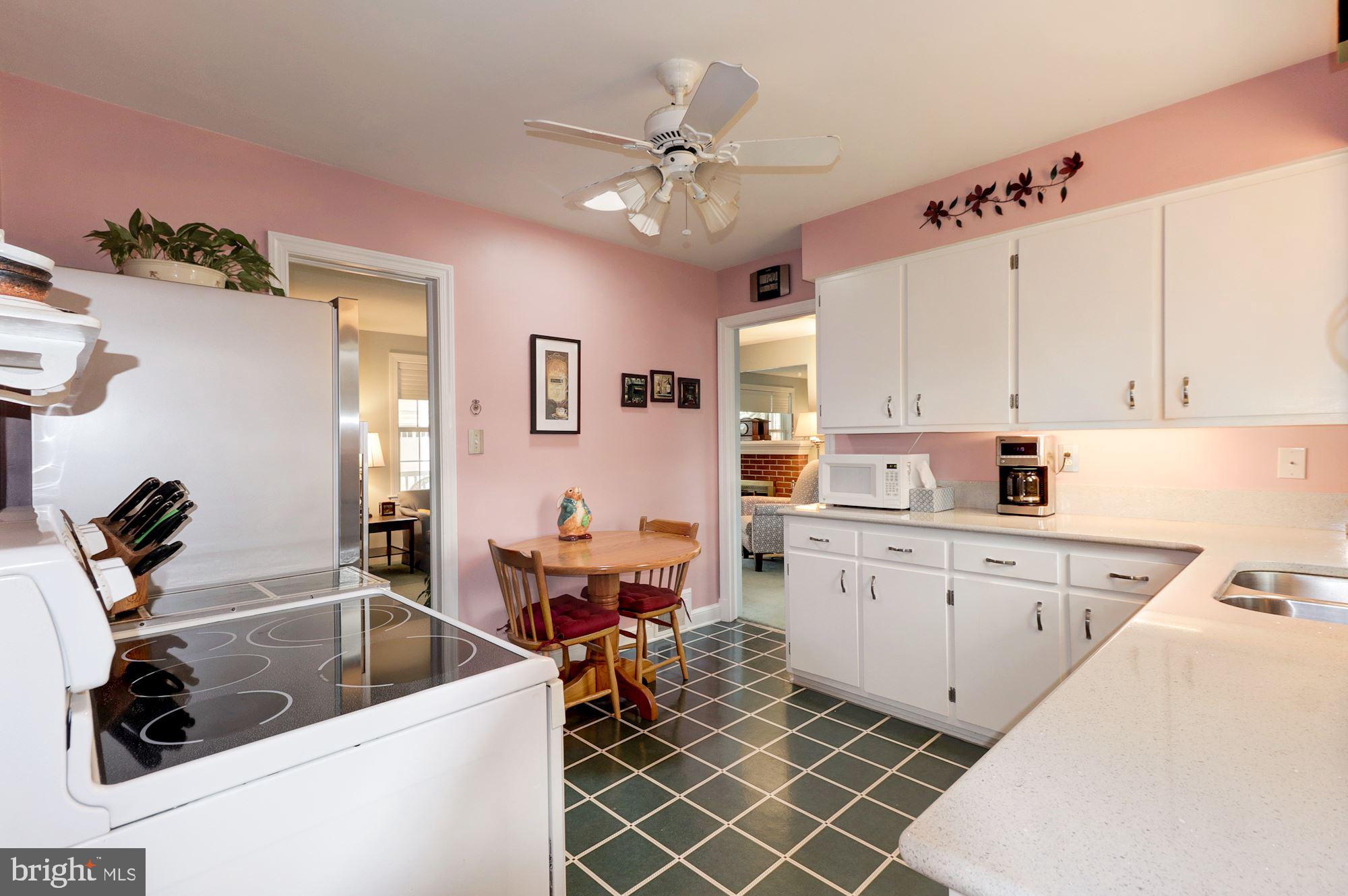 6536 Little Falls Road Arlington, VA 22213 - Photo 13 of 27 Kitchen with Space for Table