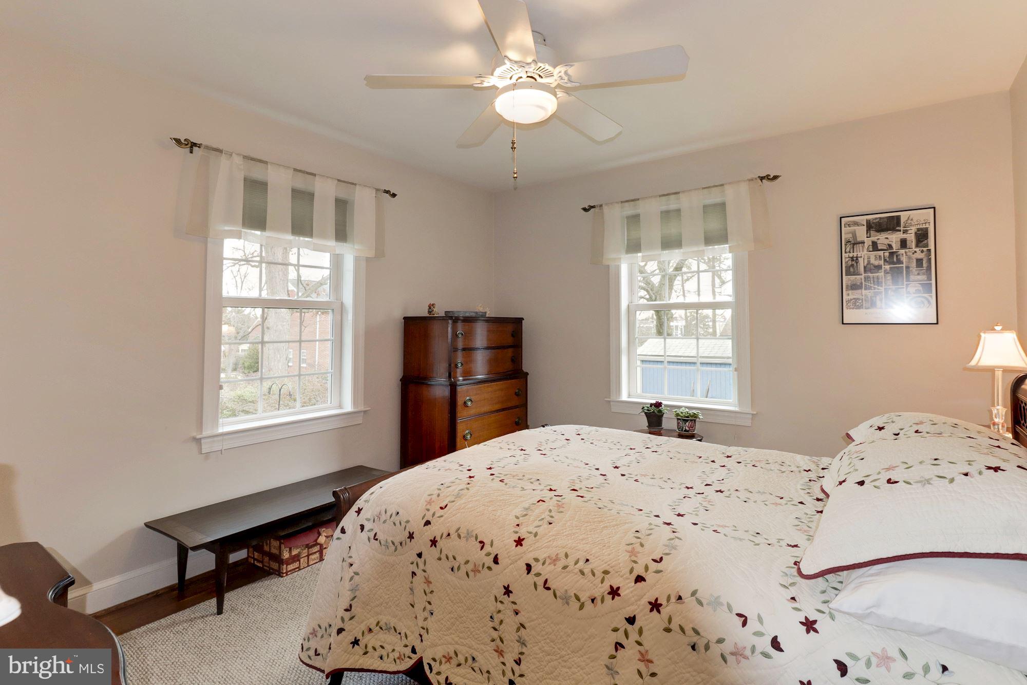 6536 Little Falls Road Arlington, VA 22213 - Photo 18 of 27 Bedroom Two w/Hardwood Floors