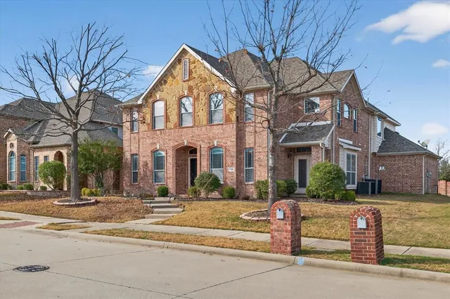 a view of a building with a street