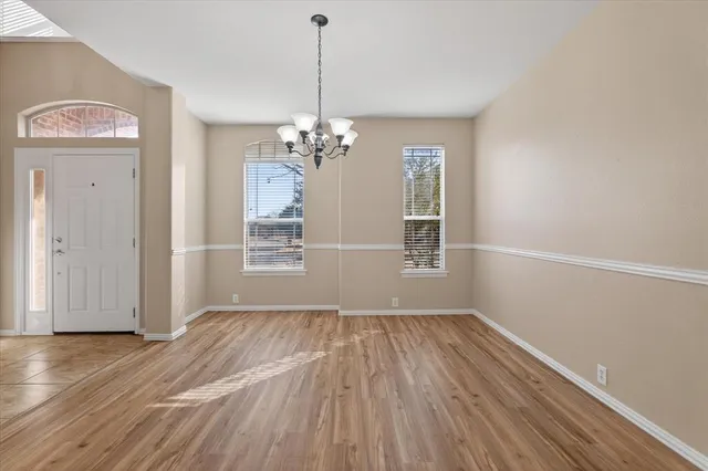 a view of livingroom with hardwood