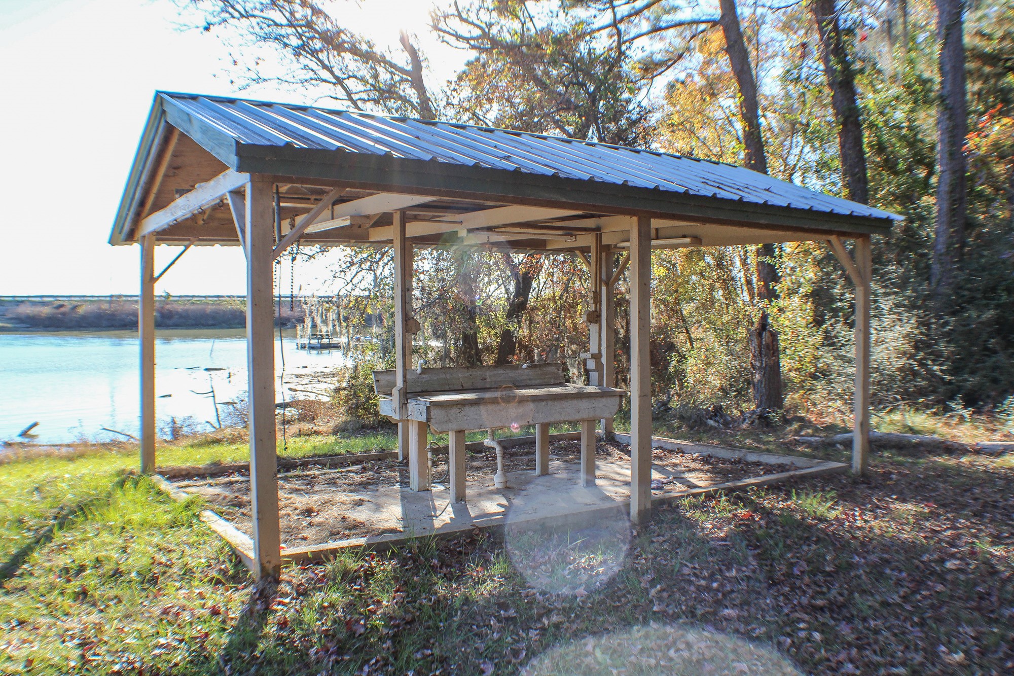 Tbd Port Boulevard Trinity, TX 75862 - Photo 4 of 7 a patio with wooden floor table and chairs