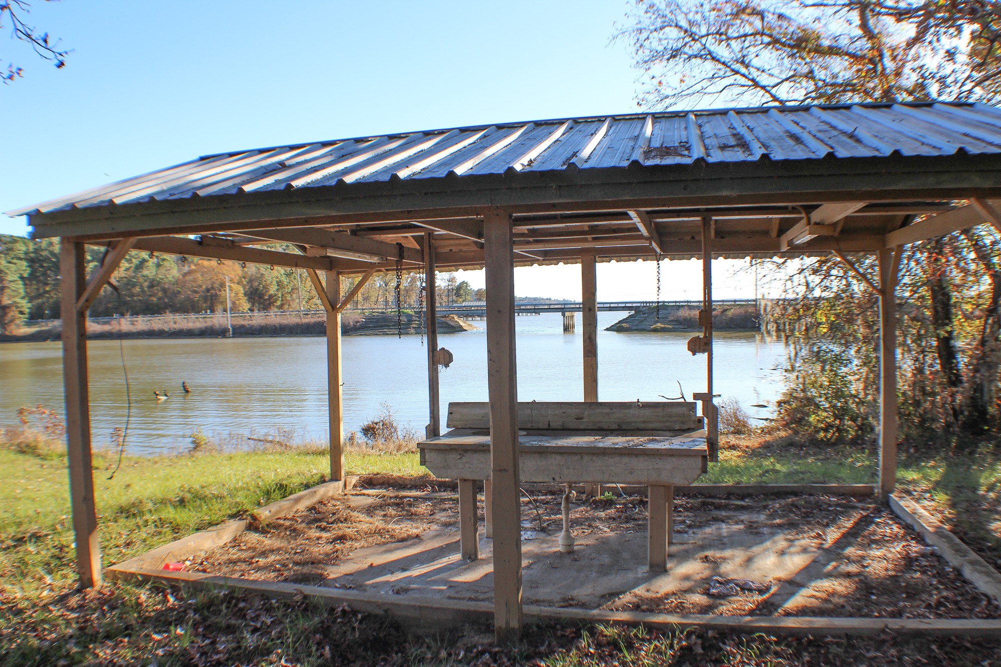 Tbd Port Boulevard Trinity, TX 75862 - Photo 5 of 7 a view of a wooden deck with a backyard