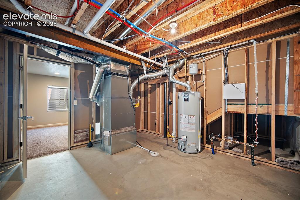 11447 Rill Point Colorado Springs, CO 80921 - Photo 28 of 42 Utility room + storage
