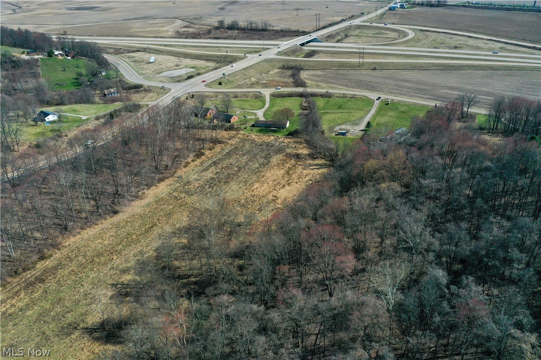 10345 Marne Road Frazeysburg, OH 43822 - Photo 7 of 50 Birds eye view of property featuring a rural view