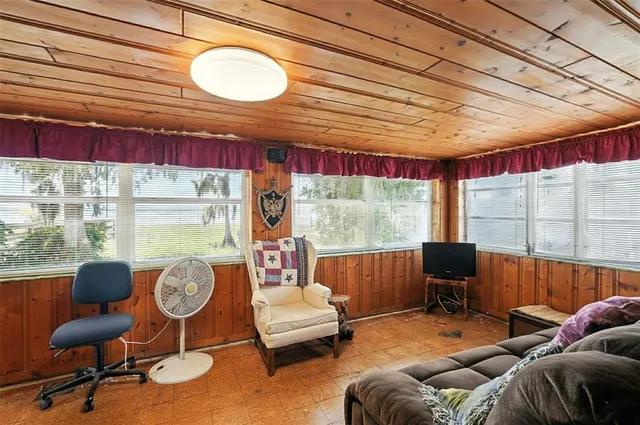 an aerial view of houses with outdoor space