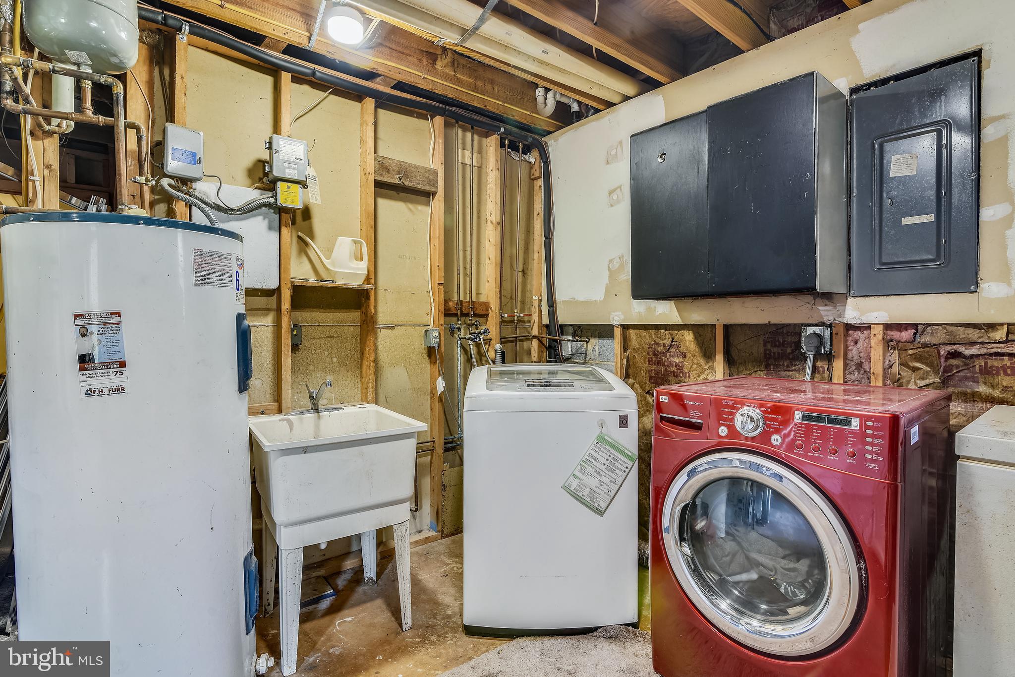 9671 Routts Hill Road Warrenton, VA 20186 - Photo 41 of 46 LAUNDRY AREA IN BASEMENT