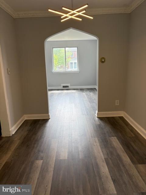 3024 M Street Southeast Washington, DC 20019 - Photo 4 of 8 an empty room with wooden floor and windows