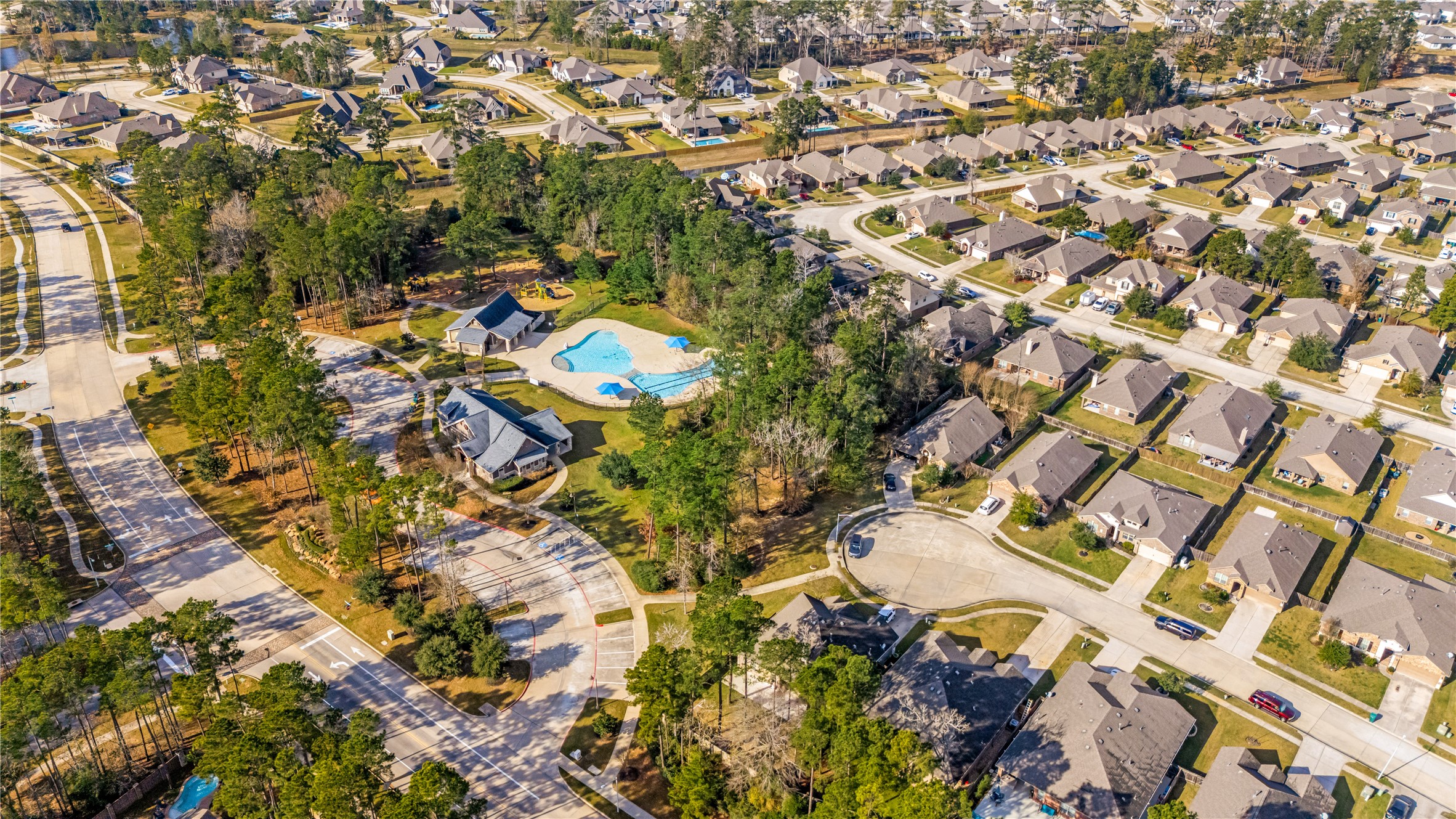 14023 Beaverhead Range Court Conroe, TX 77384 - Photo 27 of 29 Fosters Ridge is located off FM 1488, offering a peaceful, suburban setting while being just a short drive from I-45 and the extensive dining, shopping (The Woodlands Mall, Market Street), and entertainment options in the master-planned community of The Woodlands.