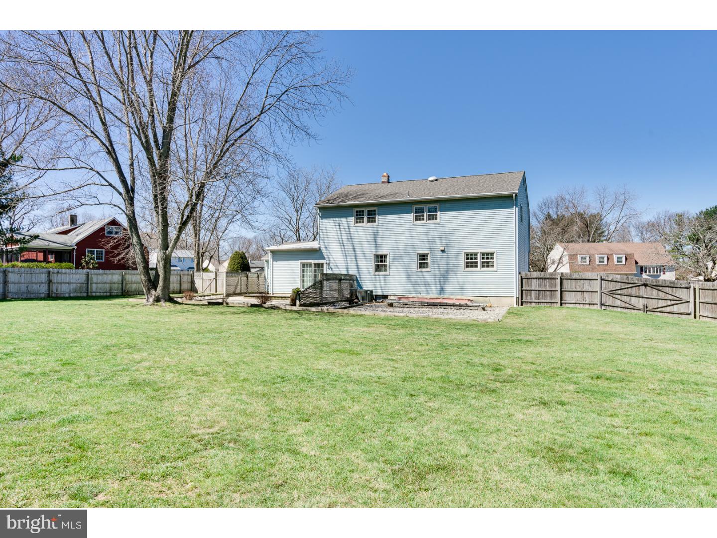 4 Manor Road Hamilton, NJ 08690 - Photo 24 of 25 a view of a house with a back yard