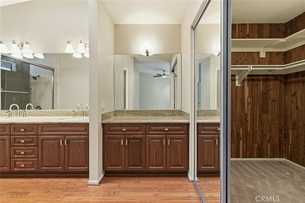 919 Auburn Road San Dimas, CA 91773 - Photo 25 of 52 Master Bath and Walk-In Closet